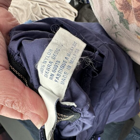 Sierra Designs‎ Men's Vintage Windbreaker Rain Pants Size Large - Picture 3 of 11